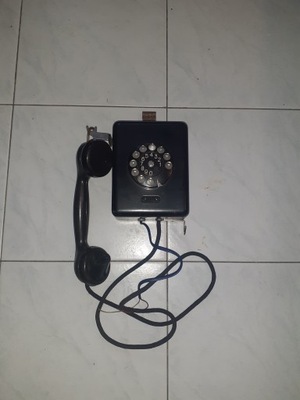 STARY POLSKI TELEFON WISZĄCY.