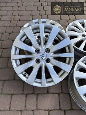 ORIGINAL ALLOY WHEELS (TITANIUM) SUZUKI 4X100 16 INTEGRAL SWIFT IGNIS  