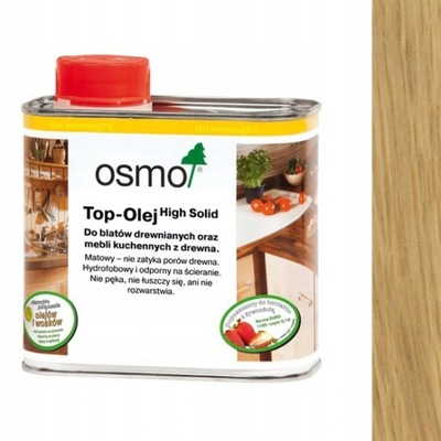 TOP OLEJ do blatów OSMO 3058 BEZBARWNY MATOWY 0,5 L