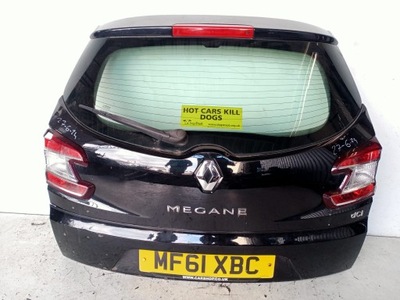 Renault megane iii 08-13 крышка багажника задняя kombi фото №1