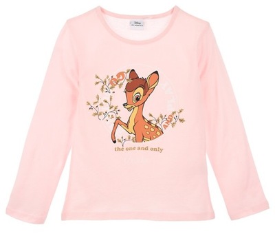 Jasnoróżowa bluzka dla dziewczynki Bambi r .98 cm