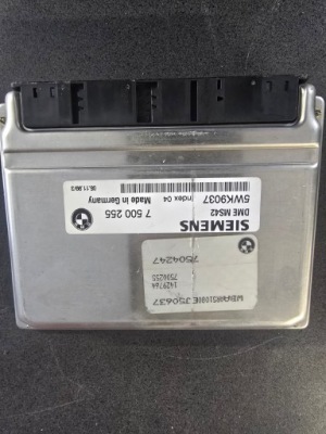 Бортовий комп'ютер блок керування bmw m52tu 7500255 фото №1