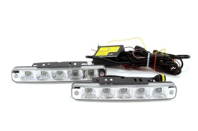 ŽIBINTAI LED ŽIBINTAI DRL 507HP TIPO PATVIRTINIMAS + AUTMATYCZNY JUNGIKLIS DRL 12V 24V 