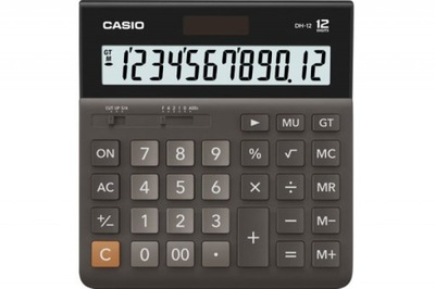 Kalkulator biurowy DH-12BK-S 12-cyfrowy 151x159mm