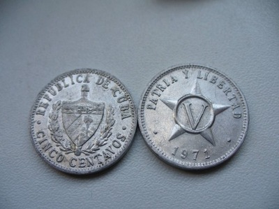 Kuba 5 CENTAVOS 1971____6698