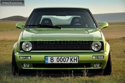 РЕШЁТКА ПЕРЕДНИЙ БЕЗ EMBLEMATU/РЕШЁТКА БЕЗ ZNACZKA DO VW GOLF II MK2