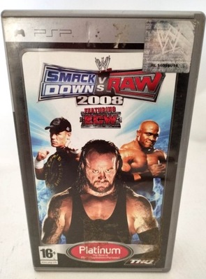Gra PSP SmackDown Raw 2008