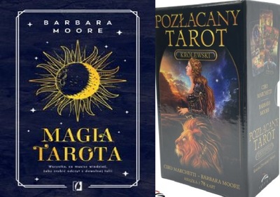 Magia tarota + Pozłacany Tarot Królewski