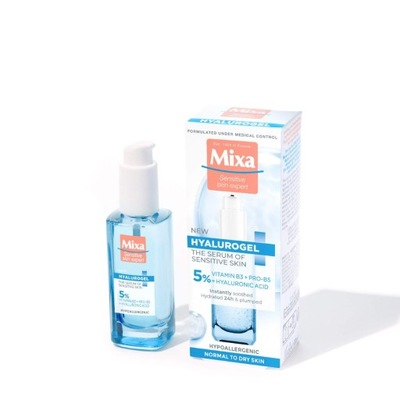 MIXA HYALUROGEL Serum dla skóry wrażliwej 30 ml