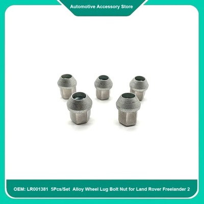 LR001381 5Pcs/Set Alloy Wheel Lug Bolt Nut fo 