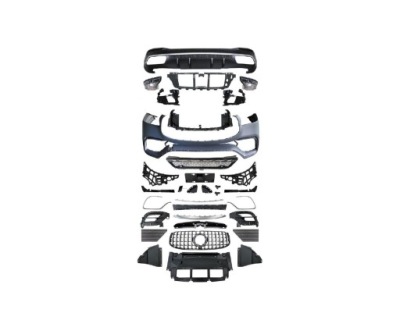 Mercedes benz gls-kl x167 2019 - передній бампер фото №1