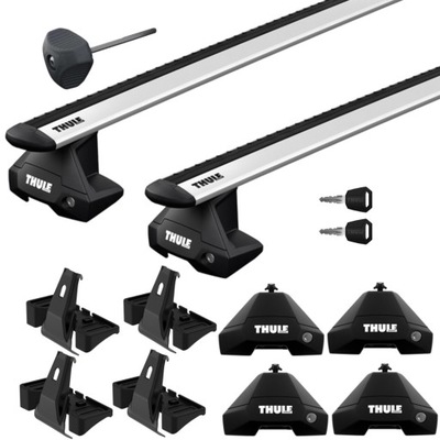 MALETERO DE TECHO THULE WINGBAR EVO TOYOTA YARIS XP130 HATCHBACK 2012-2020  