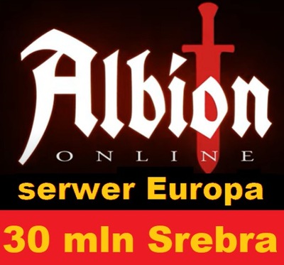 ALBION ONLINE SERWER EUROPA 30KK 30 MILIONÓW SREBRO SREBRA SILVER COINS