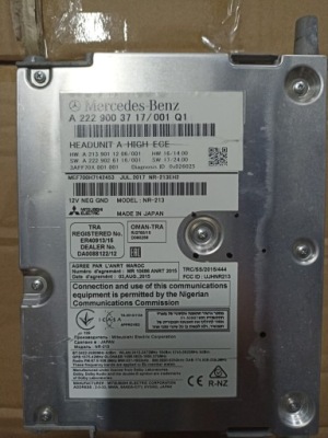 Радио навигация gps ntg головное устройство mercedes e-klasa w213 фото №1