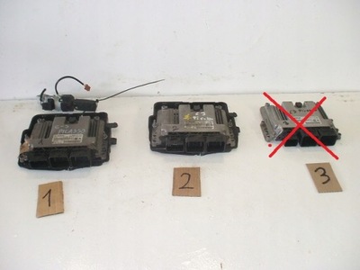 Citroen c3 picasso замок зажигания бортовой компьютер двигателя фото №1