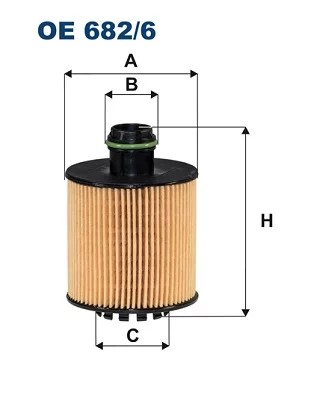 OE682/6 FILTRO ACEITES  