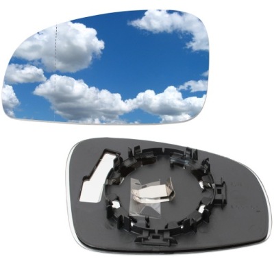 Вкладиш скло дзеркало лівий skoda fabia 2 ii roomster фото №1