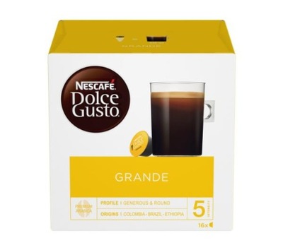 Kawa kapsułkowa Nescafe Dolce Gusto Grande Arabika 16 Sztuk