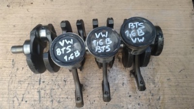 Vw seat skoda 1,6 fsi bts wał колінчастий фото №1