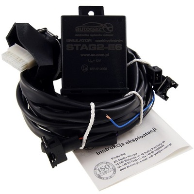 Stag 2-e6 эмулятор форсунок штекер bosch 6 cyl. фото №1