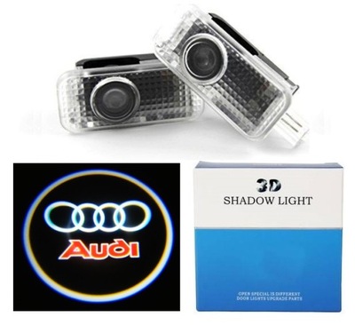 LED LOGO PROJEKTOR AUDI A1 A3 A4 A5 A6 A7 A8 Q3 Q5 Q7 R8 TT