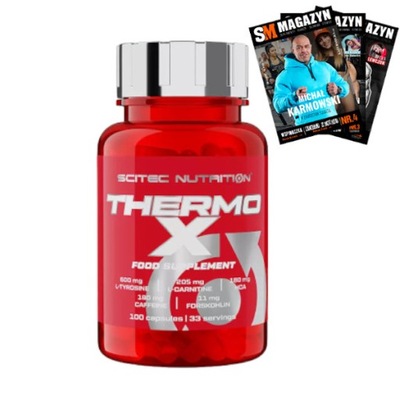 SCITEC THERMO X 100 KAP SPALACZ HCA KARNITYNA