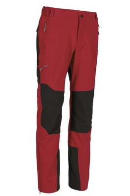 Spodnie trekingowe Milo dark red BRENTA