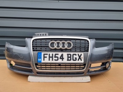 Audi a4 b7 2004- бампер перед оригинал h169 фото №1