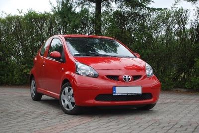 Toyota Aygo. Zarejestrowany w Polsce. Benzyna.