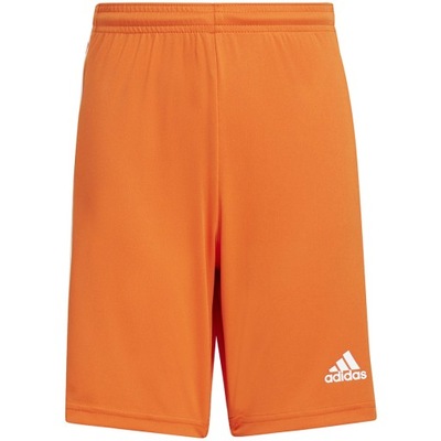 SPODENKI PARA DZIECI ADIDAS SQUADRA 21 SHORT YOUTH POMARANCZOWE GN8082 116  