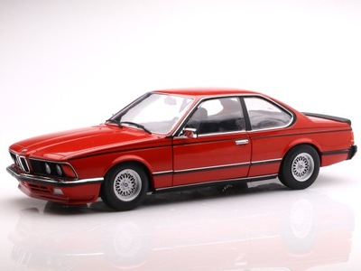 Model samochodu BMW 635 CSI (E24) - 1984, red Solido 1:18