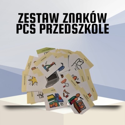 ZESTAW ZNAKÓW PCS PRZEDSZKOLE