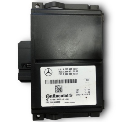 Mercedes benz модуль ассистент поперечина движения датчик мертвого pola a0009001907 фото №1