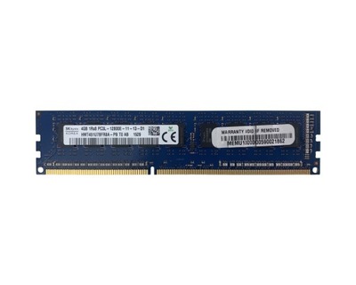 RAM 4GB DDR3L 1600MHz 1Rx8 PC3L-12800E ECC HMT451U7BFR8A-PB Hynix