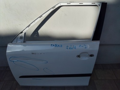 Дверь левая перед передние skoda fabia ii 2 фото №1