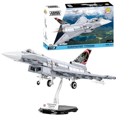 COBI 5850 EUROFIGHTER TYPHOON KLOCKI SAMOLOT 578El