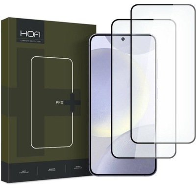 Szkło Hartowane SAMSUNG GALAXY S24+ HOFI Glass Pro+ 2-pack czarne