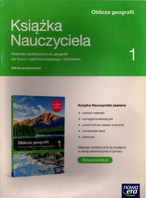 Książka nauczyciela 1 Oblicza geografii podstawowy