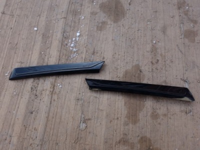 Молдинг крышки защита лампы q7 рестайлинг  4m0 комплект . фото №1