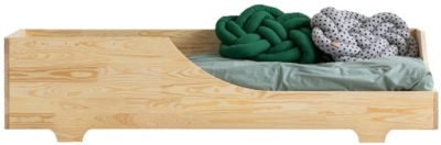 Łóżko dziecięce podłogowe BOX 4 ADEKO 70x140