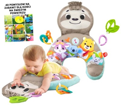 PODUSZKA WIBRUJĄCA FISHER PRICE DLA DZIECKA EDUKACYJNA NA PREZENT URODZINY