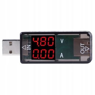 MIERNIK WOLTOMIERZ USB AMPEROMIERZ TESTER CYFROW