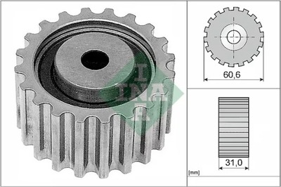 INA 532 0220 10 ROLLO KIERUNKOWA / PROWADZACA, CORREA DISTRIBUCIÓN  