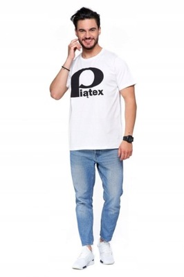 T-shirt męski bawełniany PIĄTEX ots1200-137