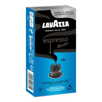 Kapsułki do Nespresso Lavazza Espresso Maestro Dek Decaffeinated 10 szt.