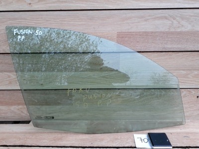 Ford fusion 1 i 5d 02-05 скло двері права перед оригінал фото №1