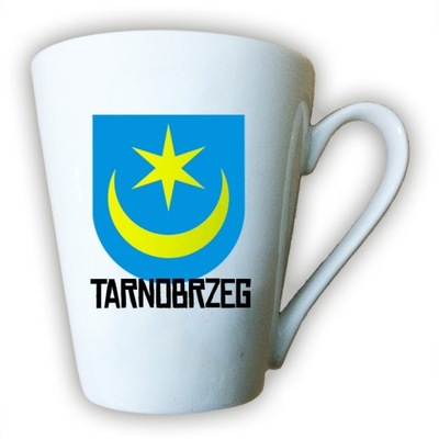 kubek latte herb Tarnobrzeg