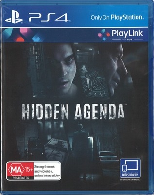 Hidden Agenda Ukryty plan PS4 NOWA FOLIA