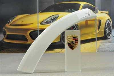 Porsche 957 cayenne захист колеса, бампер задній, r фото №1