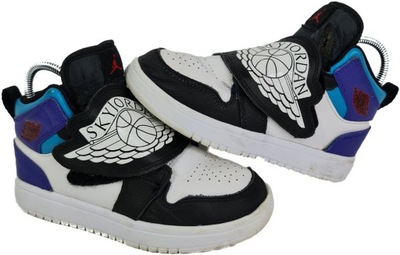 SKY JORDAN 1 buty dziecięce na rzepy r.31